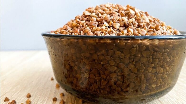 ពែងនៃ buckwheat សម្រាប់ការសម្រកទម្ងន់